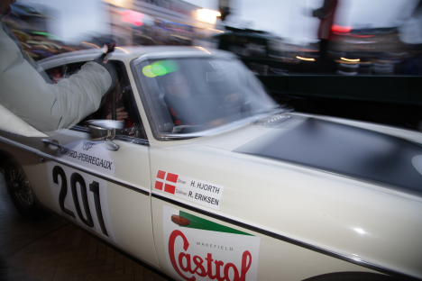 Team Vantage på vej mod Monte Carlo.